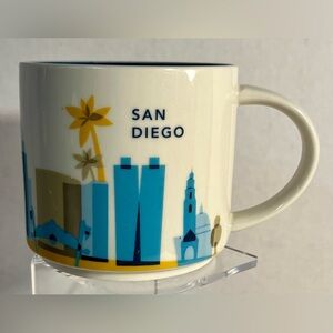 STARBUCKS San Diego 14oz Coffee Mug Cup
2012 You Are Here Collection